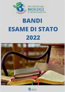 esame di stato 2022 Biologi per il Rinnovamento Lombardia