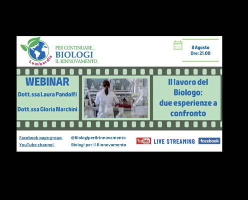 “Il lavoro del biologo: due esperienze a confronto”